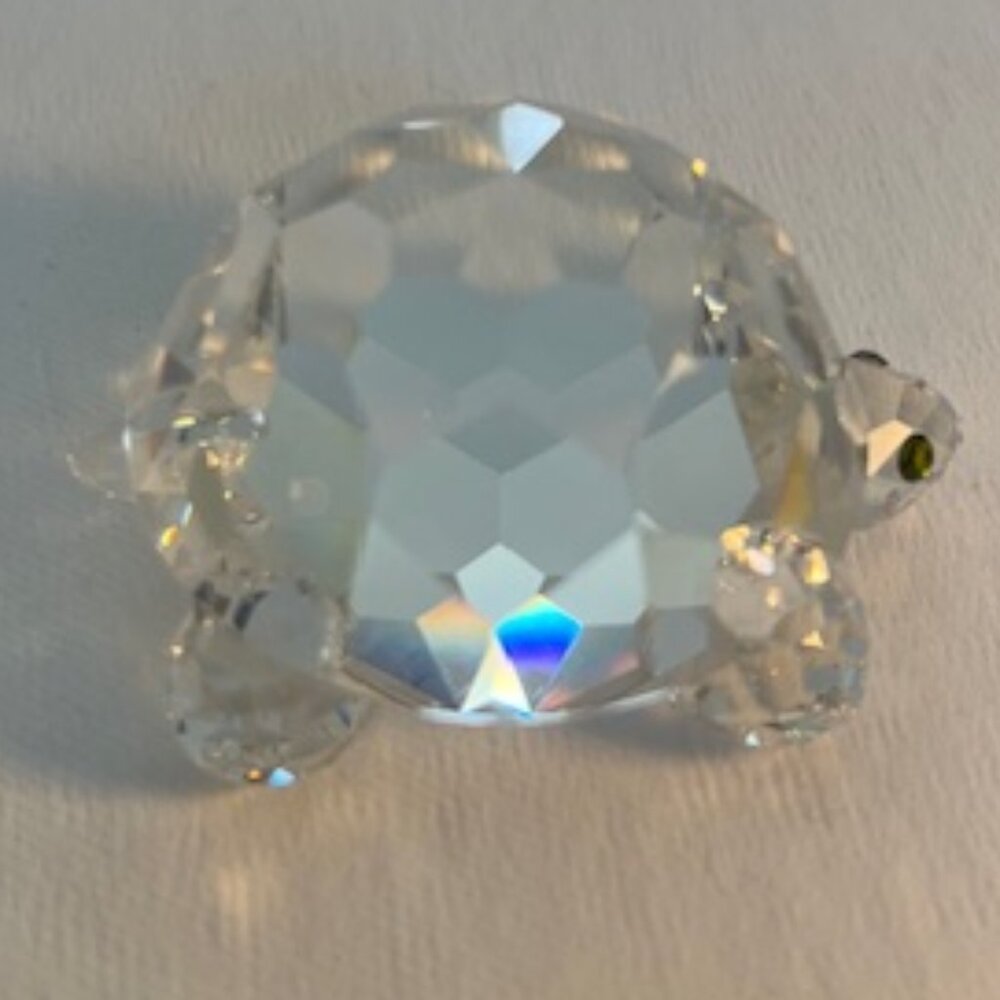 Vintage Swarovski Crystal Turtle Figurine – new in box - Picture 6 of 8